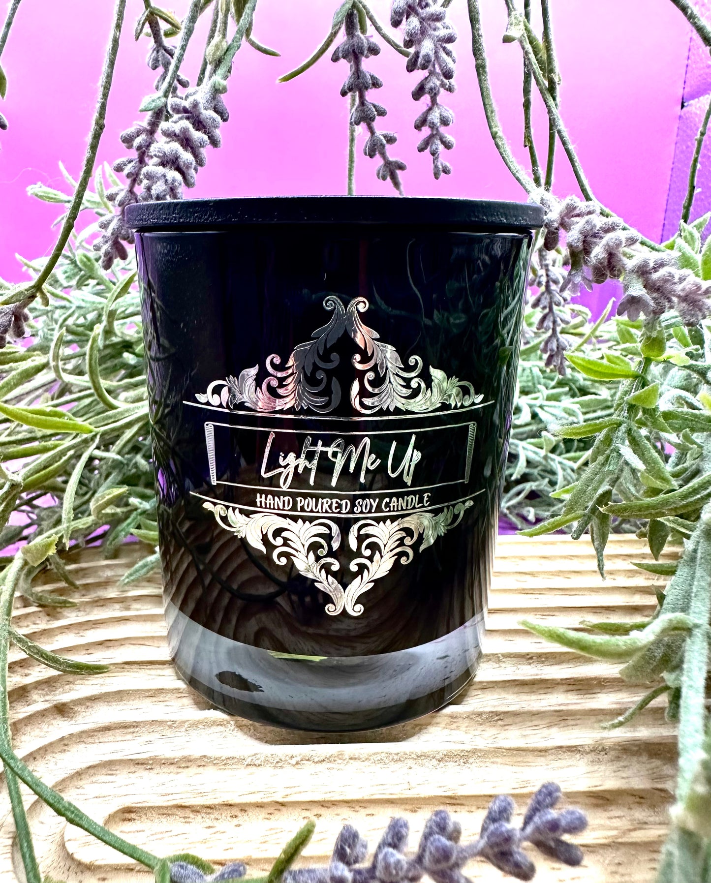 Black Jar Soy Candle