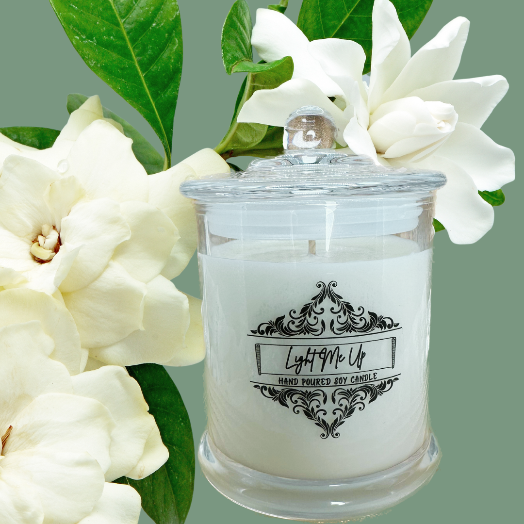 Large Clear Jar Soy Candle