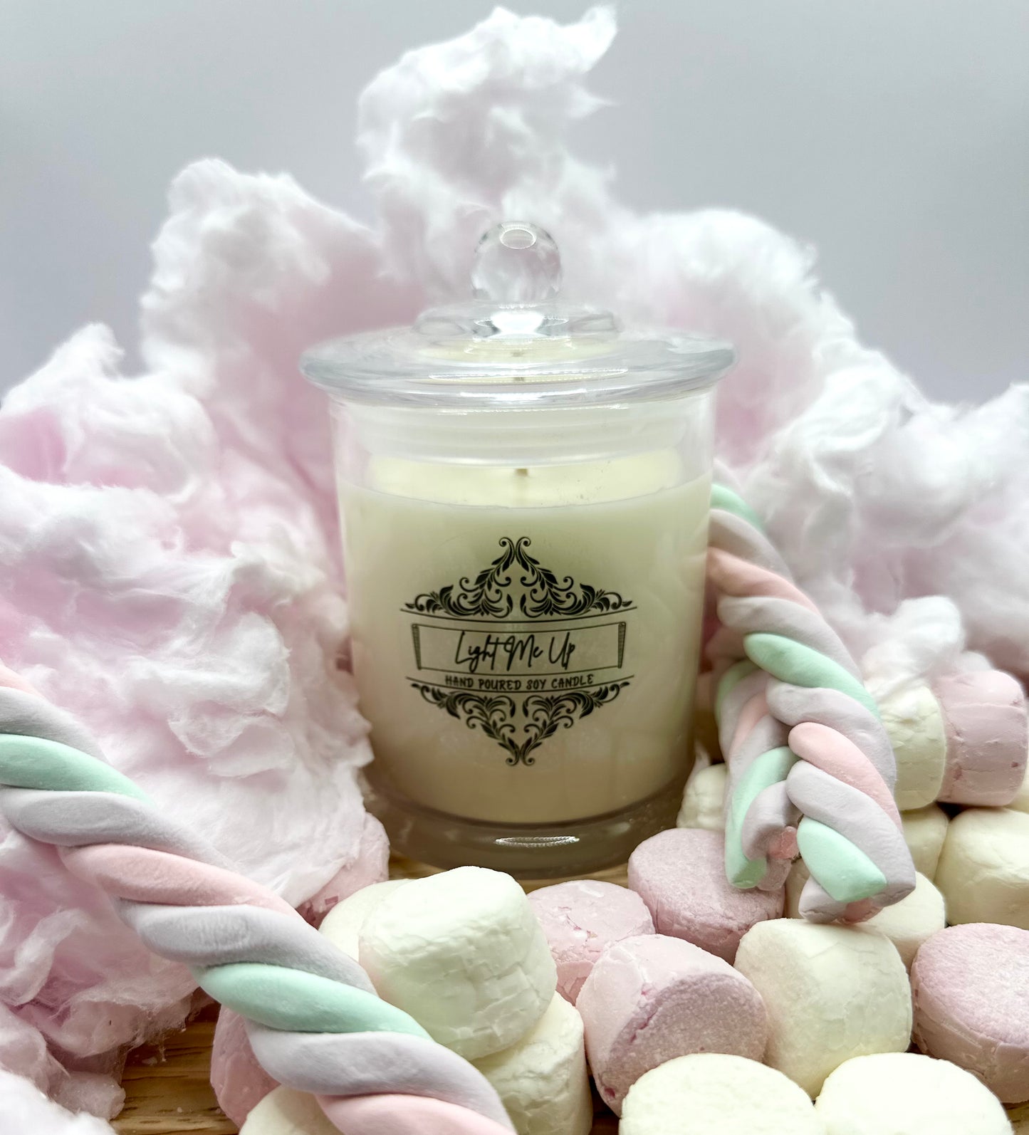 Large Clear Jar Soy Candle